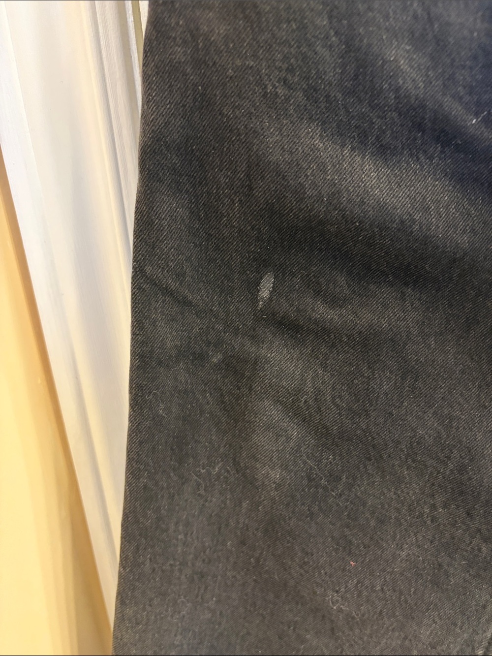 Abercrombie Low Rise Baggy Jeans (Curve) in Black - Picture 3 of 6